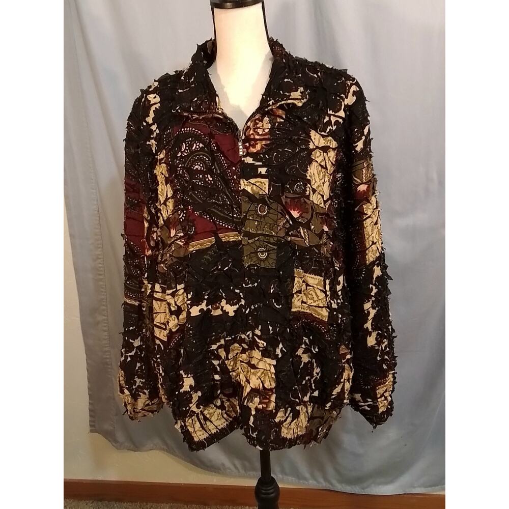 A.D.S. ( American Designer Styles) Scrapy  artistic jacket